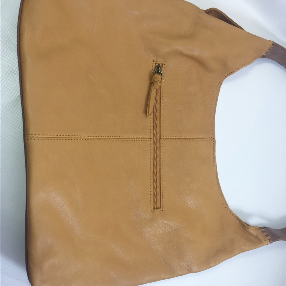 The Sak Leather Handbag Tote. Leather. USED_4